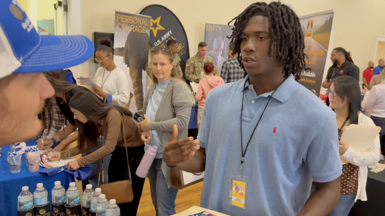 Featured image for “Local high school seniors get face time with possible future employers”